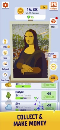 Idle Art Gallery: Paint Tycoon screenshot