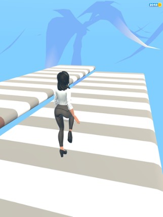 Limbo Race 3D! screenshot