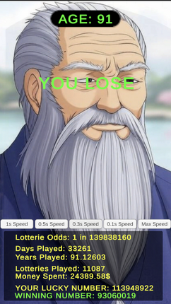 Lottery Life Simulator Image