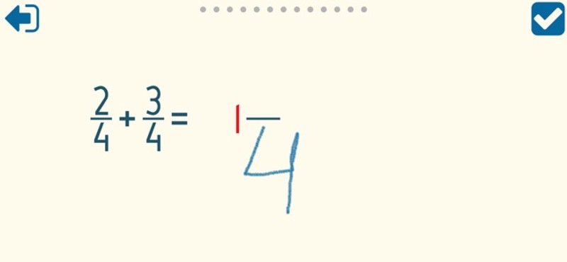 Math Shot Adding Fractions screenshot