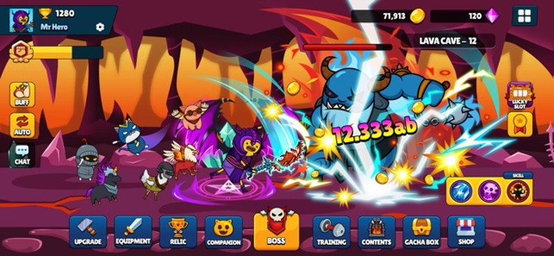 Mr Hero - Idle RPG screenshot