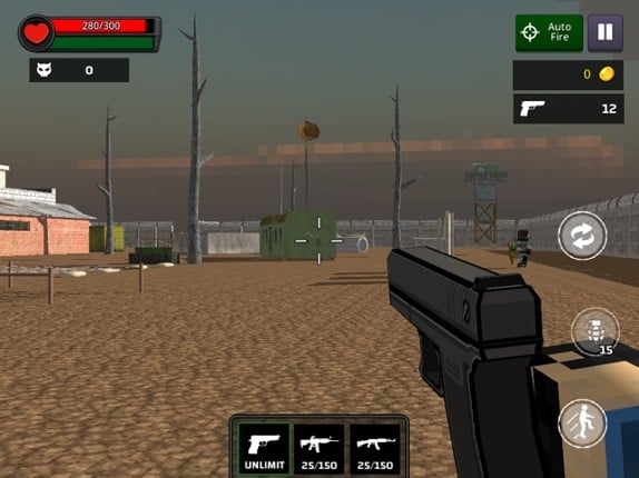 Pixel FPS 3D screenshot