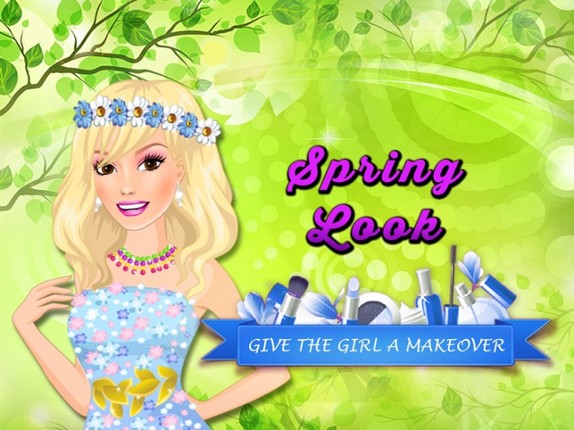 Spring Look - Make Up for Girl in Beauty Salon screenshot