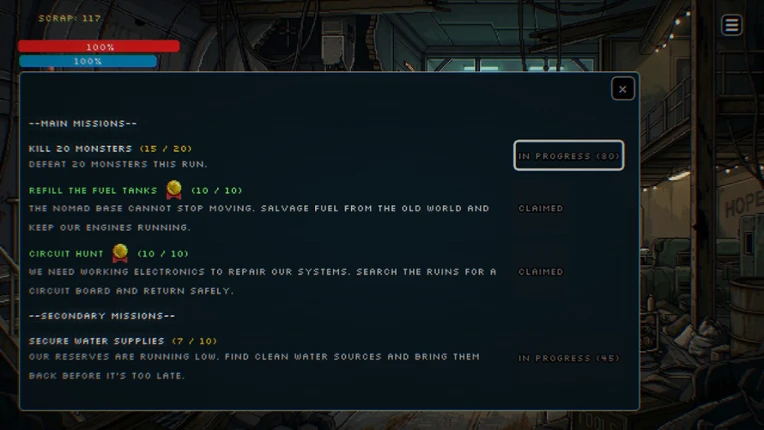 Wasteland Collector screenshot