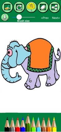 Animals & Birds Coloring book screenshot