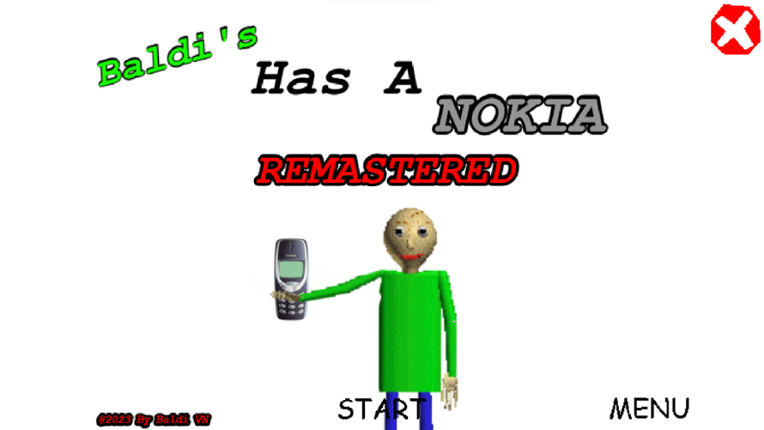 Baldi Has A Nokia (Remastered) Game Cover