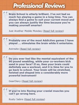 Brain School IQ Test Training! screenshot