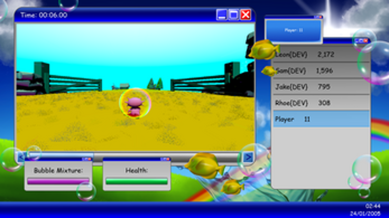Bubblotl screenshot