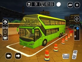 Bus Parking Driving School 3D Image