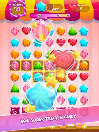 Candy Valley Mania - Match 3 Crush Blast Puzzle Image