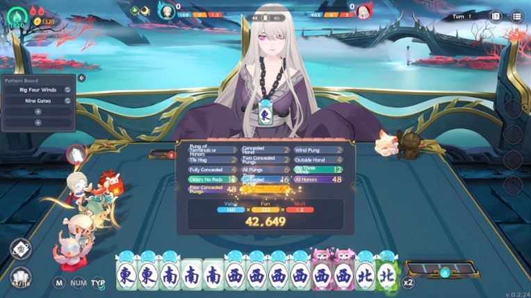 Demonic Mahjong screenshot
