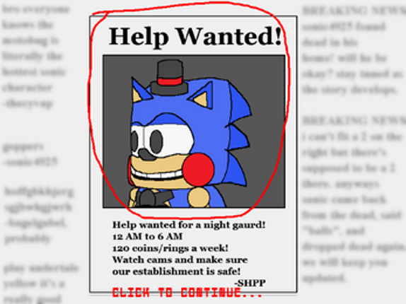 Five Nights at Sonic's 2 Image