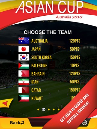 Free Kick - Asian Cup 2015 screenshot