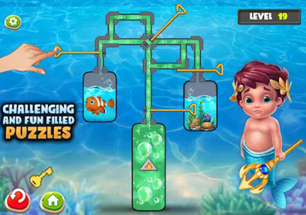 Trito's Adventure Match 3 screenshot