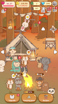 Animal Camping: Idle Camp screenshot
