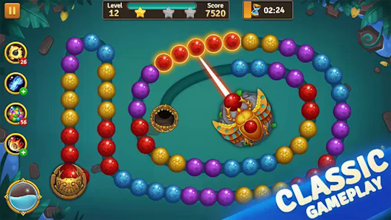 Jungle Marble Blast screenshot