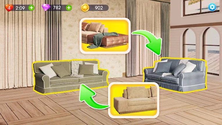 Makeover Dream: Tile Match screenshot