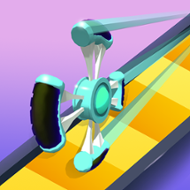 Wheels Run 3D Image