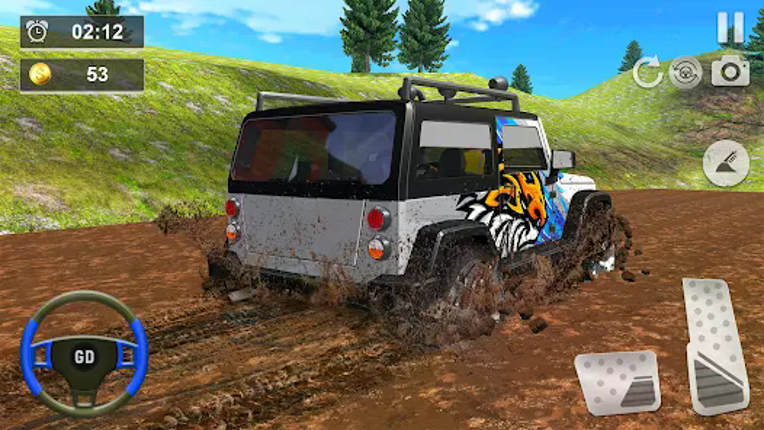 Offroad Jeep Driving - 3D Game Image