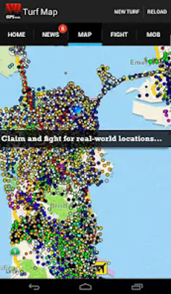 Turf Wars – GPS-Based Mafia! screenshot