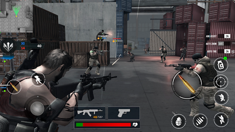 Elite War zone Game Battle PVP screenshot