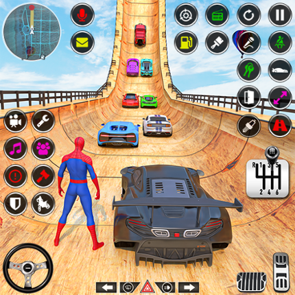 Crazy Car Stunts GT Ramp Games Image