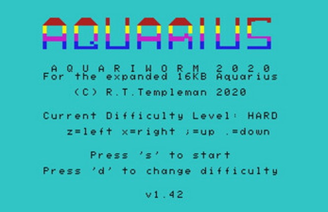 Aquariworm - Mattel Aquarius 8k Image