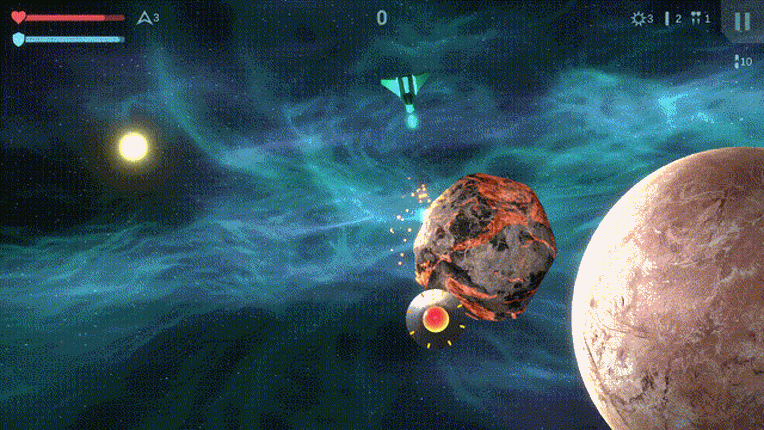Deep Space Asteroids screenshot