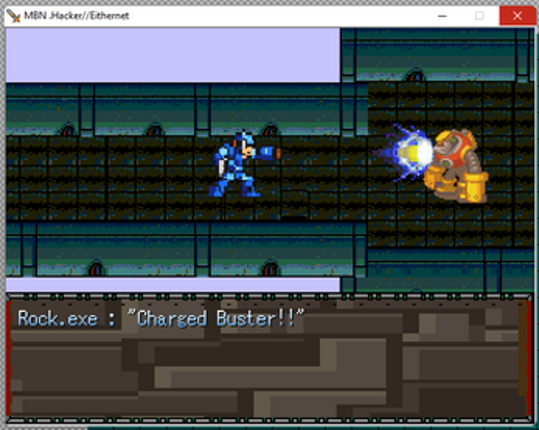 Into The Net ~ Megaman Battle Network fangame screenshot
