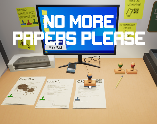 No more papers please Image