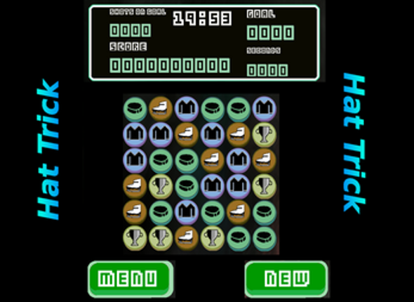 Ice Hockey - Hat Trick - Match 3 - Prototype screenshot