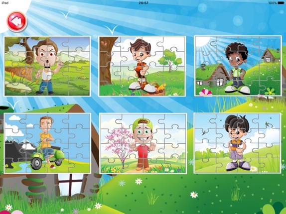 Jigsaw Puzzle Boys 1St Grade Online Reading Games screenshot