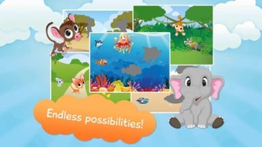 Kids Animal Puzzle - Free Image