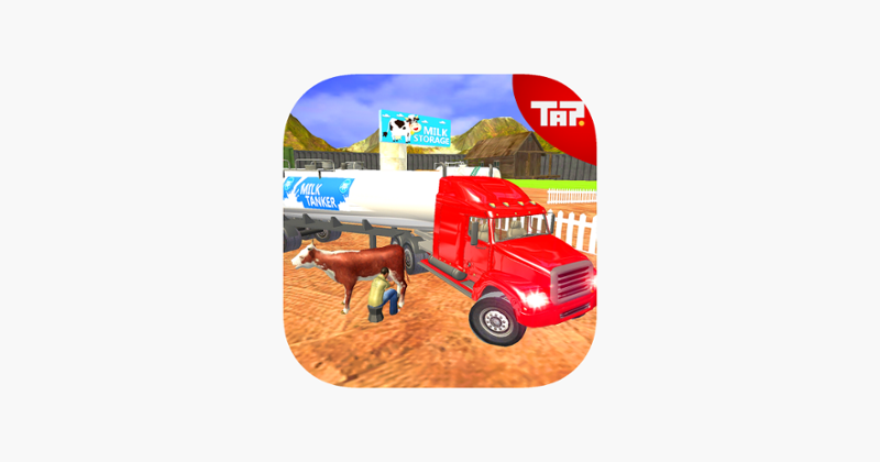 Milk Transport Dairy Van 3D Game Cover