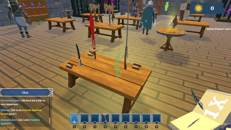 MMORPG NPC Simulator screenshot