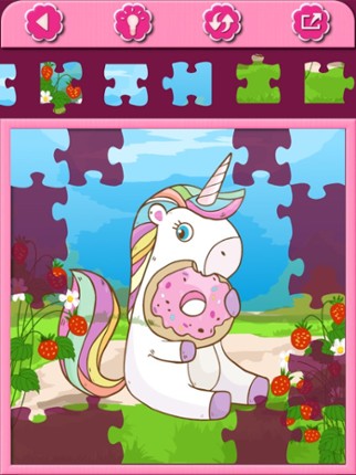 Pony Unicorn Puzzles For Kids screenshot