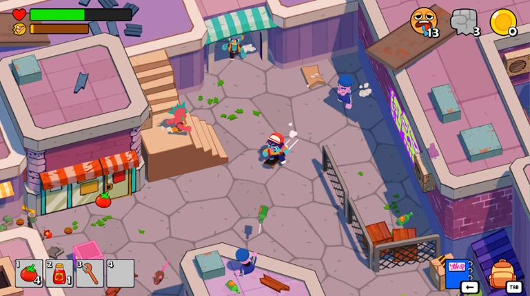 Punch Lunch: Foodtruck Fighter screenshot