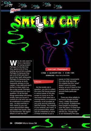 SMELLY CAT - GATO APESTOSO (ZX Spectrum 48/128K & Windows) Image
