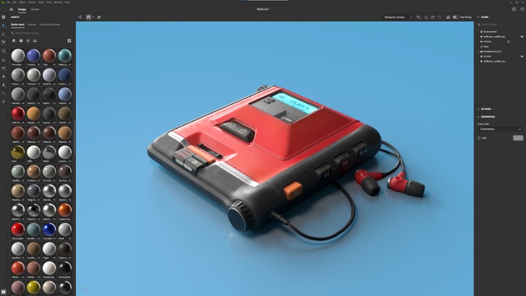 Substance 3D Stager 2022 screenshot