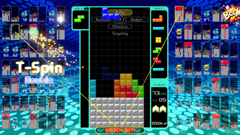 Tetris 99 screenshot