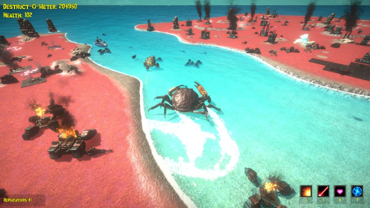 The Giant Crab in Space screenshot