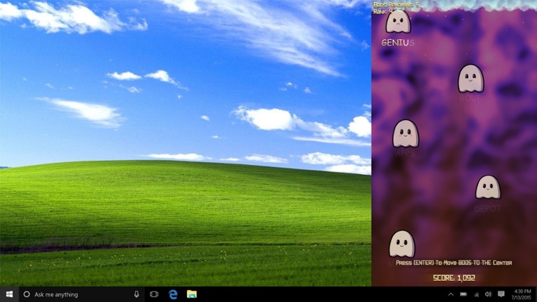 Typing With Ghosties screenshot