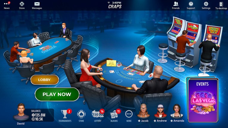 Vegas Craps by Pokerist screenshot