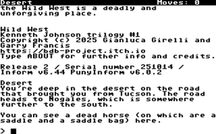 Wild West screenshot