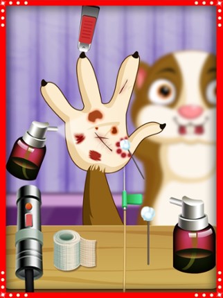 Xmas Little Pet Hand Doctor - Holiday Kids Game screenshot