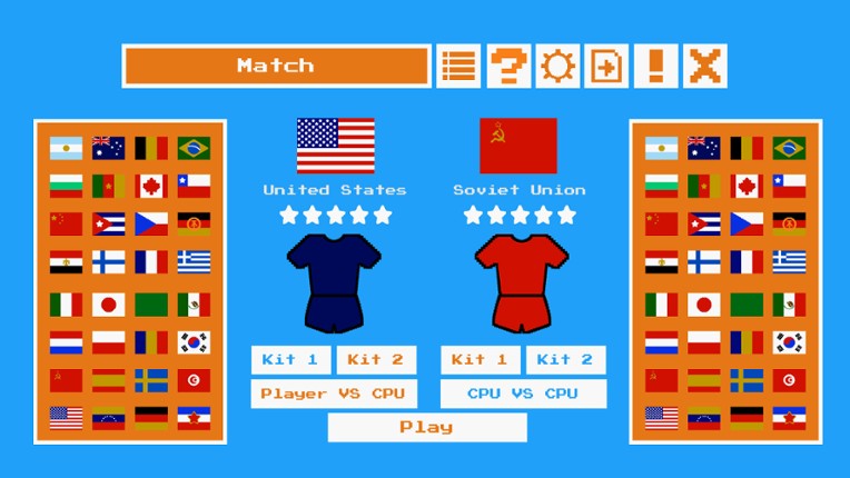 80s Volleyball screenshot