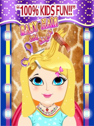 Baby Hair Saloon Makeover - cut, color, wash & create fun different hairstyles for princess free screenshot