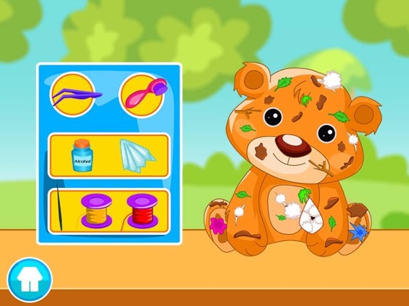 Belle's plush dolls repair toys hospital -(Happy Box) kid games for girls screenshot