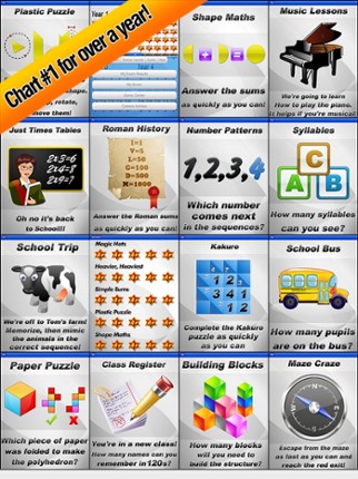 Brain School IQ Test Training! screenshot
