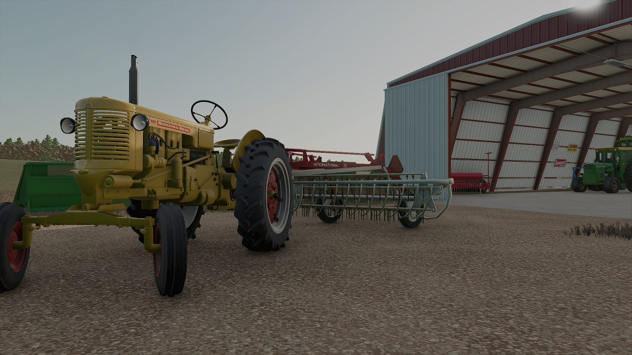 Games like FS25 International Harvester 35 Side Delivery Rake